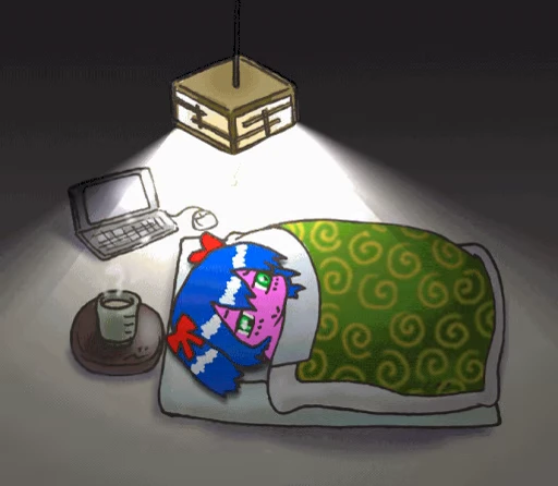 🛌 Стикер «Mental Rot» для Telegram