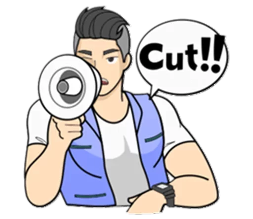 🗣 Стикер «Men» для Telegram