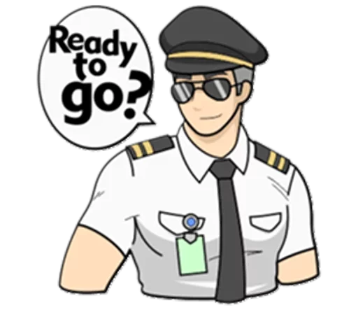 👮 Стикер «Men» для Telegram