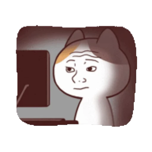 ⭐ Стикер «Meong the Meme Cat» для Telegram