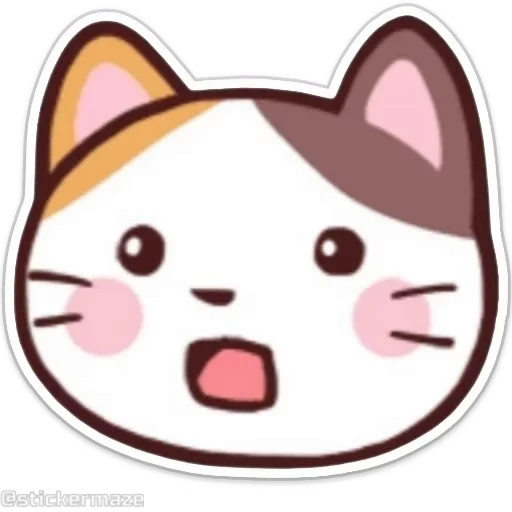 😲 Стикер «Meong the Meme Cat» для Telegram