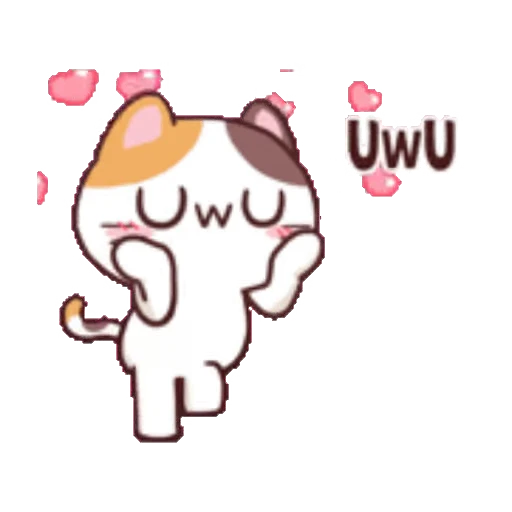 Стикерпак Meong the Meme Cat для Telegram