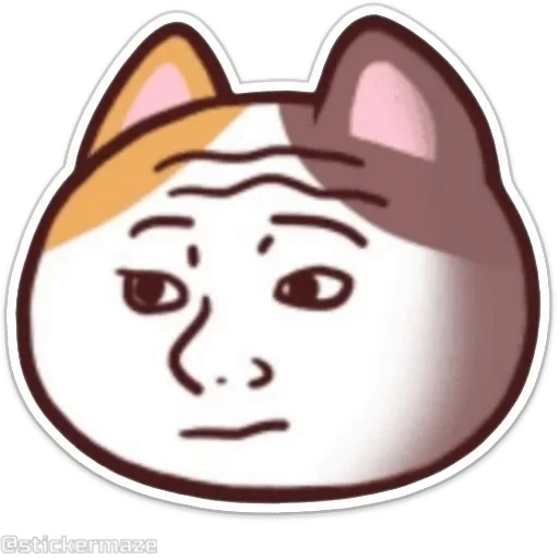 🙃 Стикер «Meong the Meme Cat» для Telegram