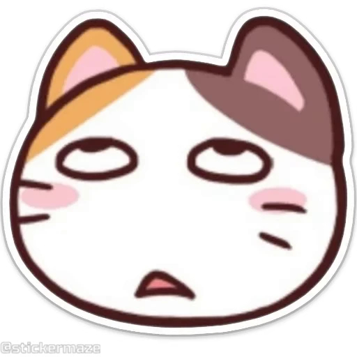 🙄 Стикер «Meong the Meme Cat» для Telegram