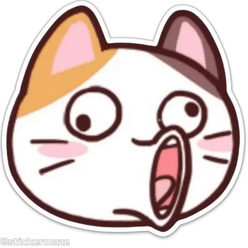 🥴 Стикер «Meong the Meme Cat» для Telegram