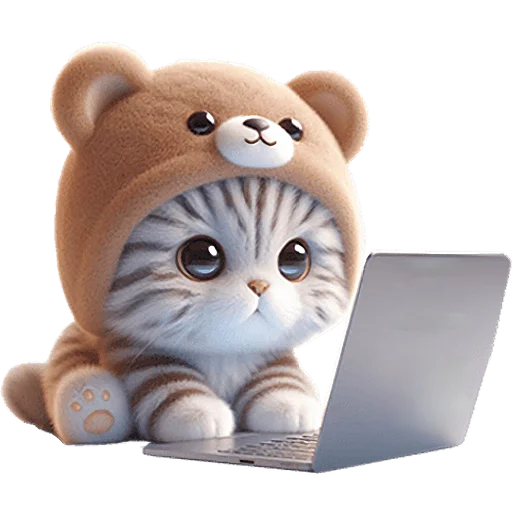 💻 Стикер «Пушистые мишки» для Telegram