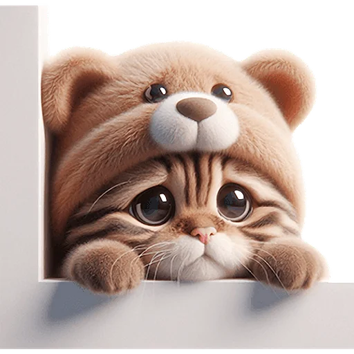 ☹️ Стикер «Пушистые мишки» для Telegram