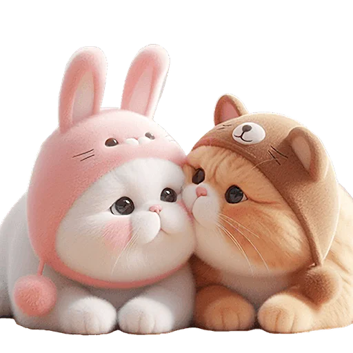 🥹 Стикер «Мяу любовь» для Telegram