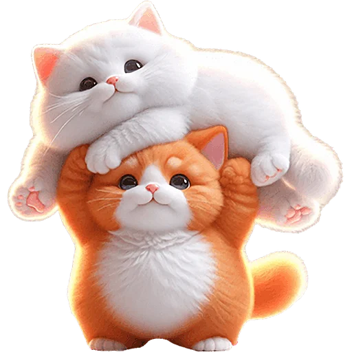 💪 Стикер «Мяу пара» для Telegram