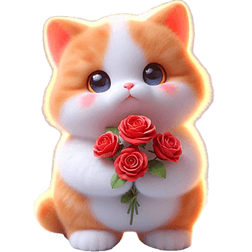 💐 Стикер «Мяу пара» для Telegram