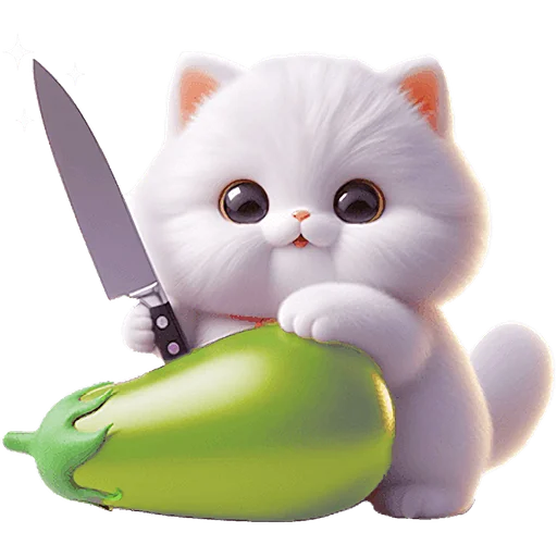 🔪 Стикер «Мяу пара» для Telegram