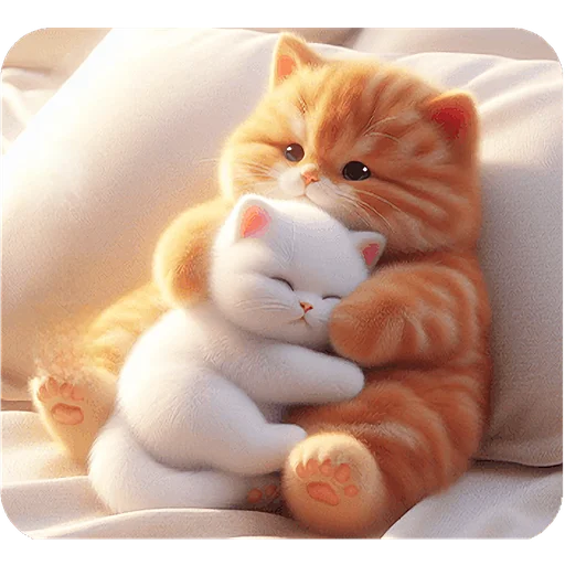 🥰 Стикер «Мяу пара» для Telegram