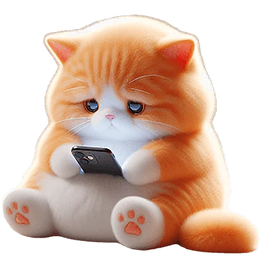 😞 Стикер «Мяу пара» для Telegram