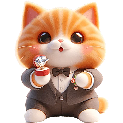 💍 Стикер «Мяу пара» для Telegram