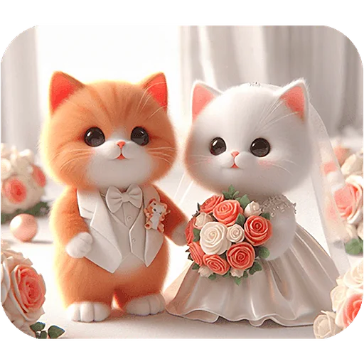 💍 Стикер «Мяу пара» для Telegram
