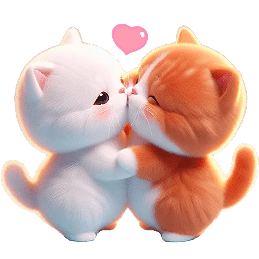 😘 Стикер «Мяу пара» для Telegram