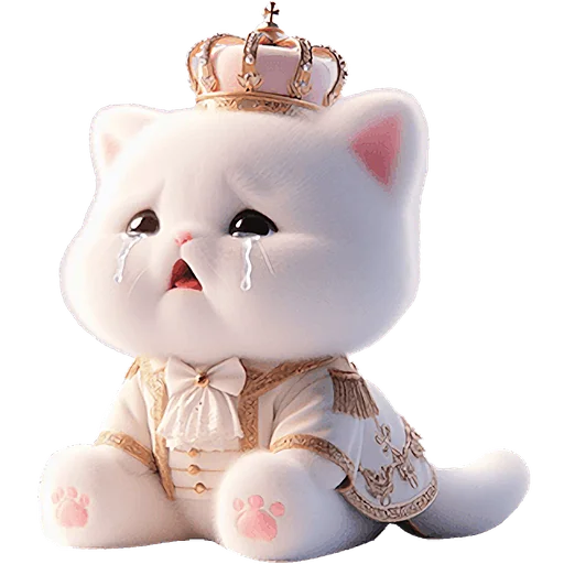😢 Стикер «Мяу принцы» для Telegram