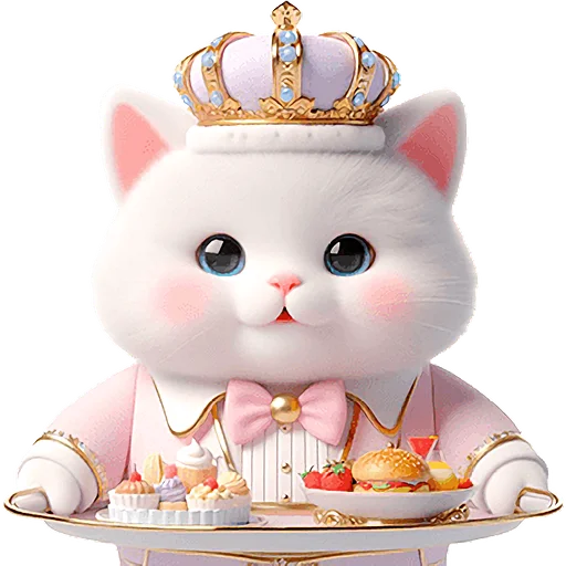 😋 Стикер «Мяу принцы» для Telegram