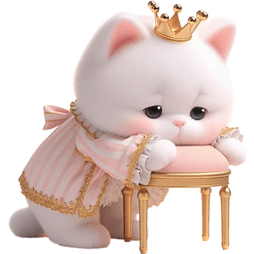 🥺 Стикер «Мяу принцы» для Telegram