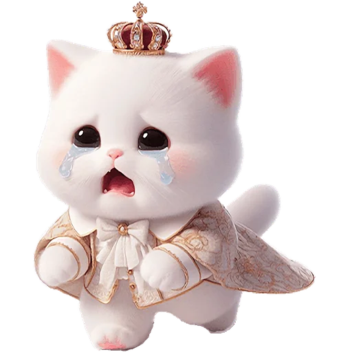 😭 Стикер «Мяу принцы» для Telegram