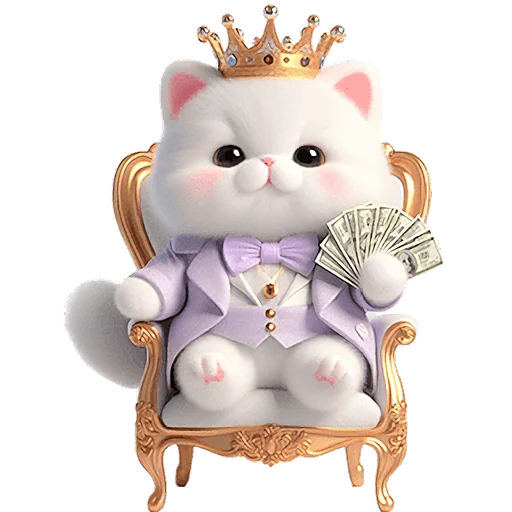 🤑 Стикер «Мяу принцы» для Telegram