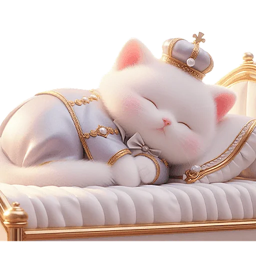 😴 Стикер «Мяу принцы» для Telegram