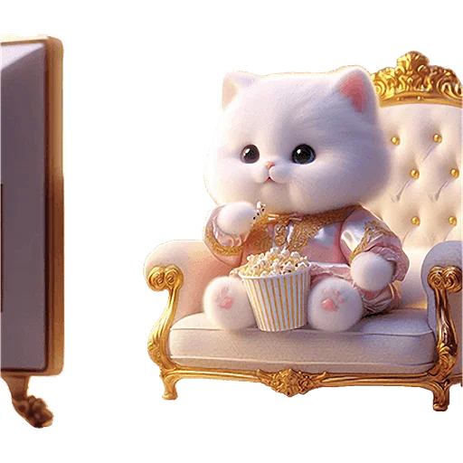 🍿 Стикер «Мяу принцы» для Telegram