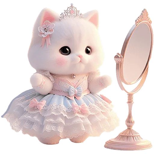 ✨ Стикер «Мяу принцессы» для Telegram