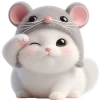 🫡 Эмодзи «Meow Rat so cute» для Telegram