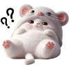 🤔 Эмодзи «Meow Rat so cute» для Telegram
