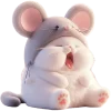 🥱 Эмодзи «Meow Rat so cute» для Telegram