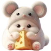 🧀 Эмодзи «Meow Rat so cute» для Telegram