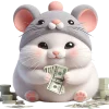 🤑 Эмодзи «Meow Rat so cute» для Telegram