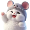 🤪 Эмодзи «Meow Rat so cute» для Telegram