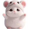 🤗 Эмодзи «Meow Rat so cute» для Telegram