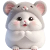 Стикерпак Meow Rat so cute для Telegram