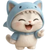 🤣 Эмодзи «Пушистый Акуленок» для Telegram