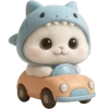 🚕 Эмодзи «Пушистый Акуленок» для Telegram
