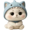 🥺 Эмодзи «Пушистый Акуленок» для Telegram