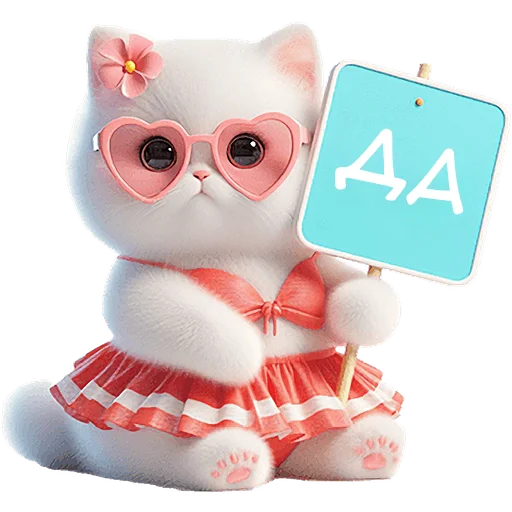 ✅ Стикер «Летние мяу» для Telegram
