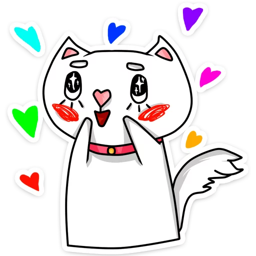 💖 Стикер «Котики» для Telegram