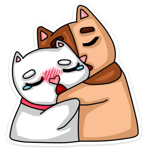 💑 Стикер «Котики» для Telegram