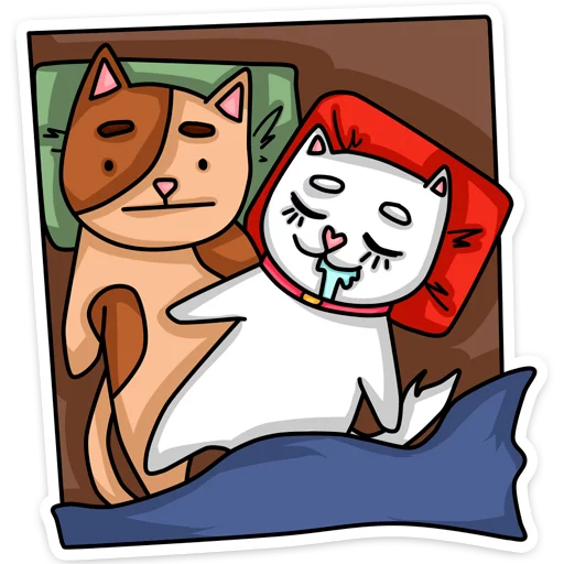 😐 Стикер «Котики» для Telegram