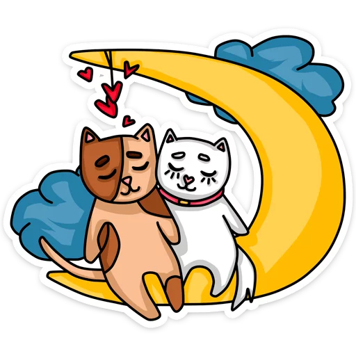 💑 Стикер «Котики» для Telegram