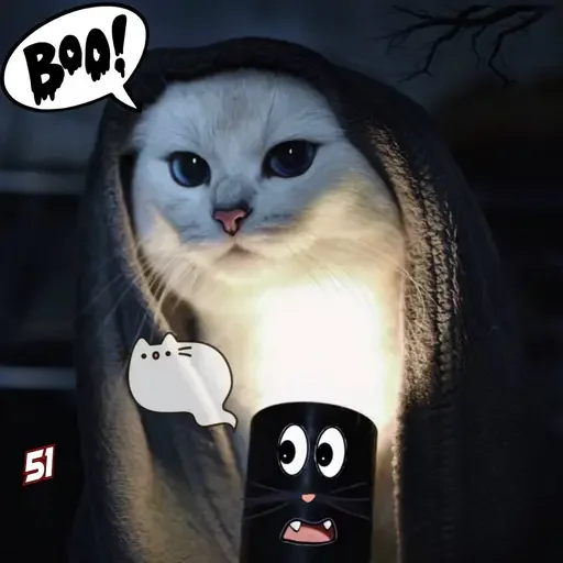 👻 Стикер «MeowBots 3» для Telegram