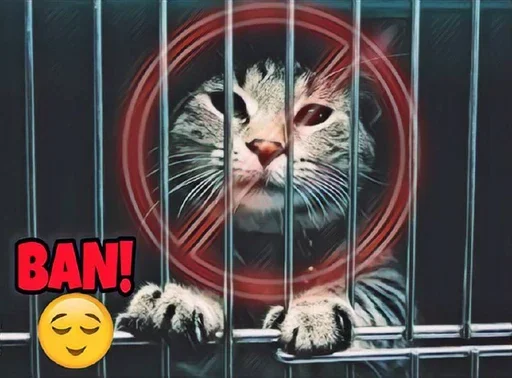 🚫 Стикер «MeowBots 3» для Telegram