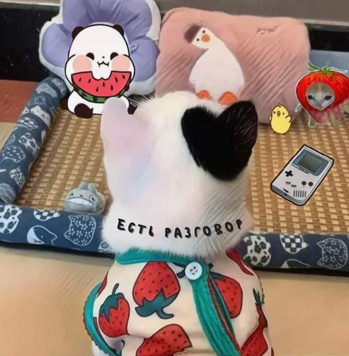 🗣️ Стикер «MeowBots 3» для Telegram
