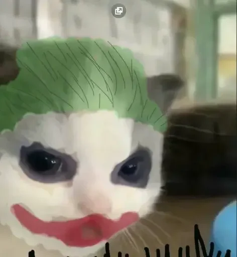 🃏 Стикер «ME⭕WB⭕T» для Telegram