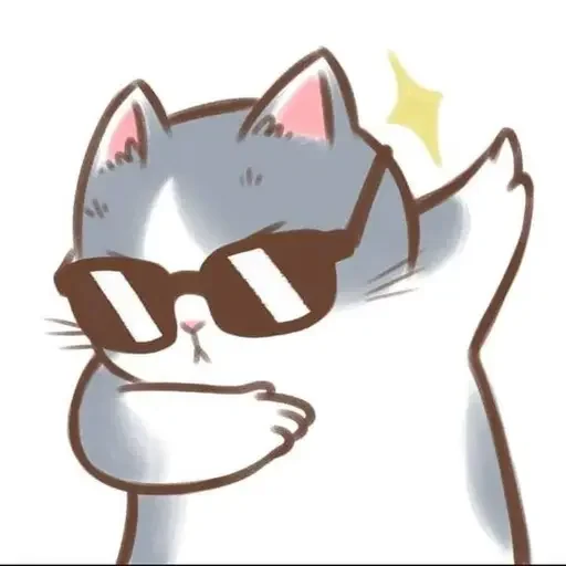 🃏 Стикер «ME⭕WB⭕T» для Telegram