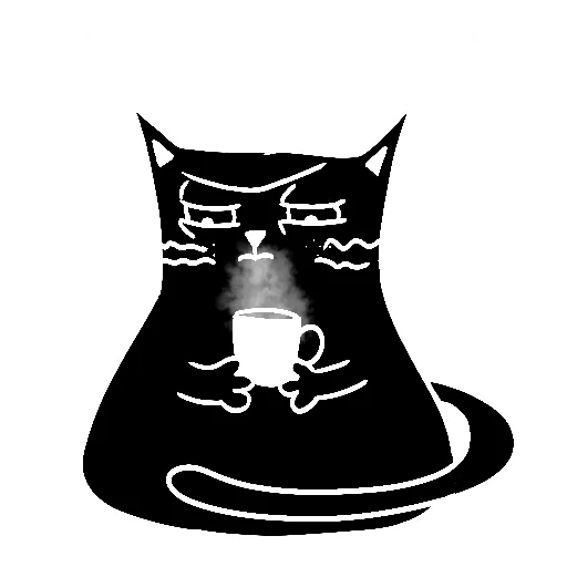 ☕️ Стикер «Meow» для Telegram